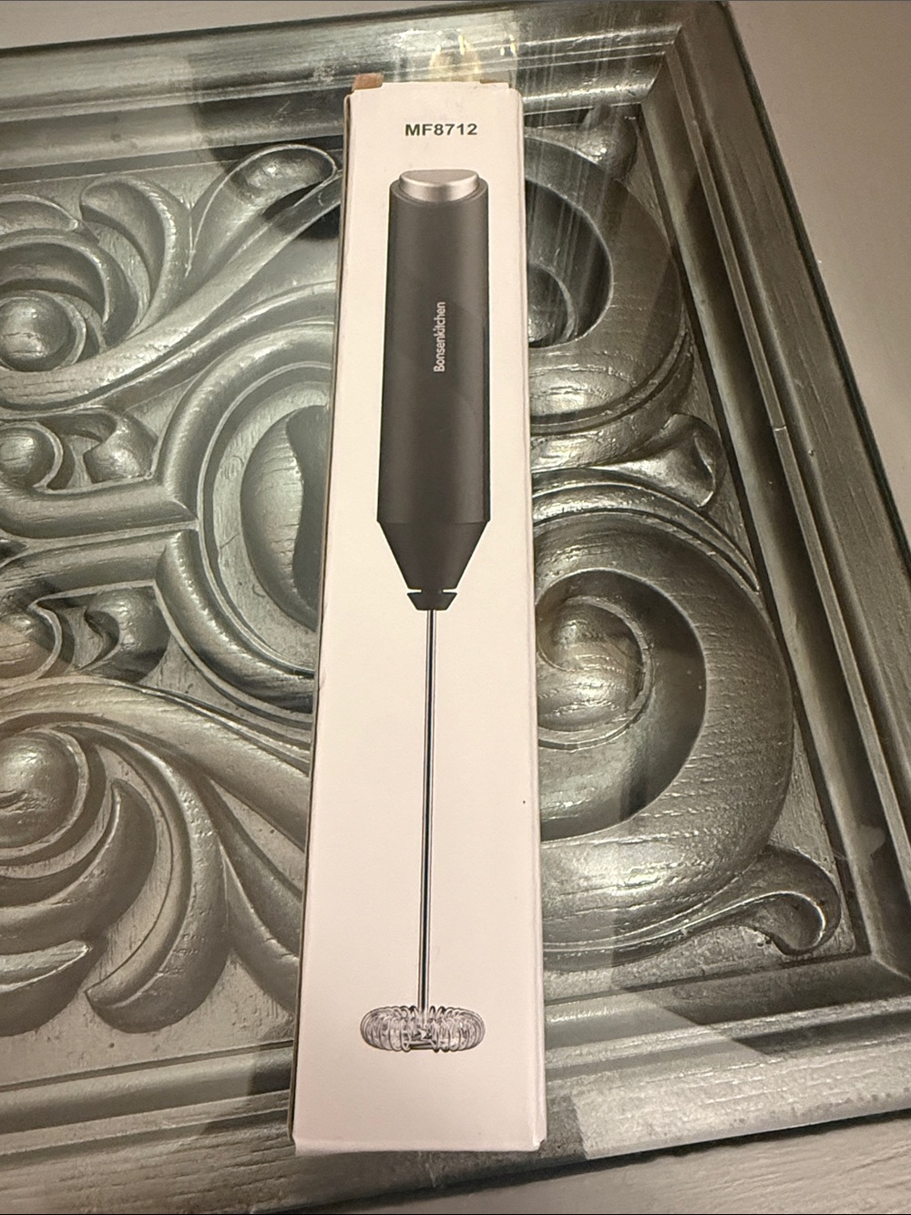Handheld Milk Frother Black